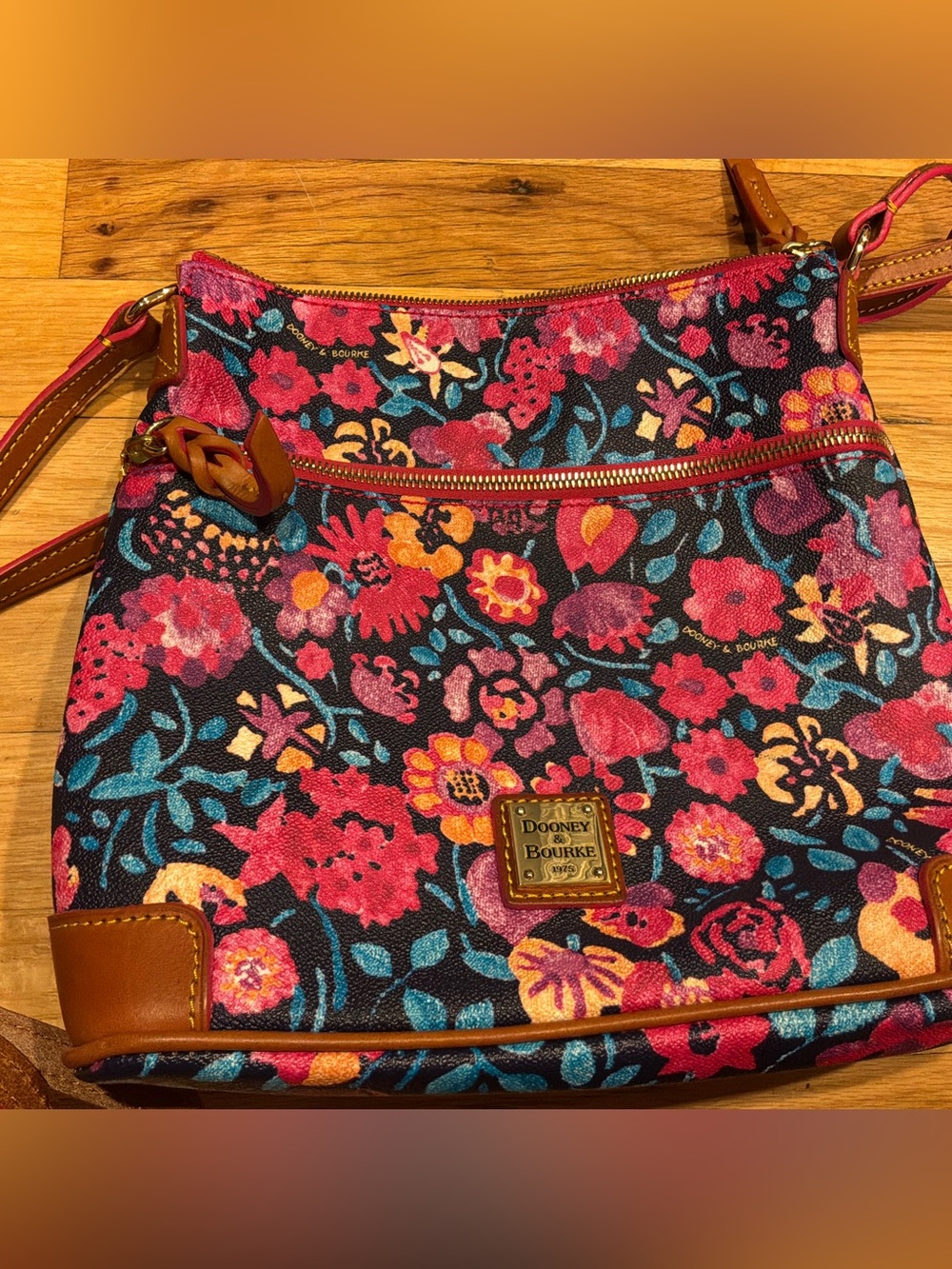 Dooney & Bourke Multicolor Floral Crossbody Bag